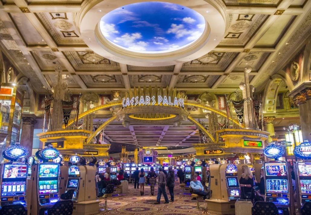 Caesars Palace Casino, In Las Vegas, Nevada.