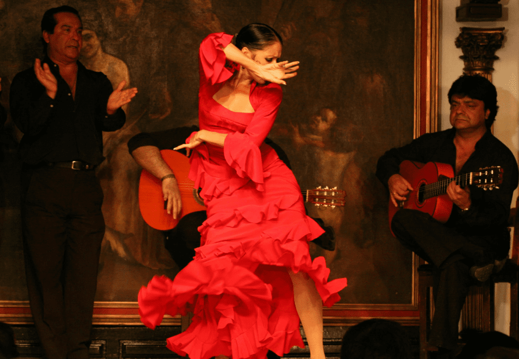 Corral de la Morería flamenco performance in Madrid, Spain