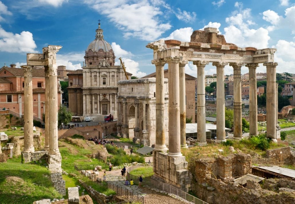 Forum romain, Rome, Italie.