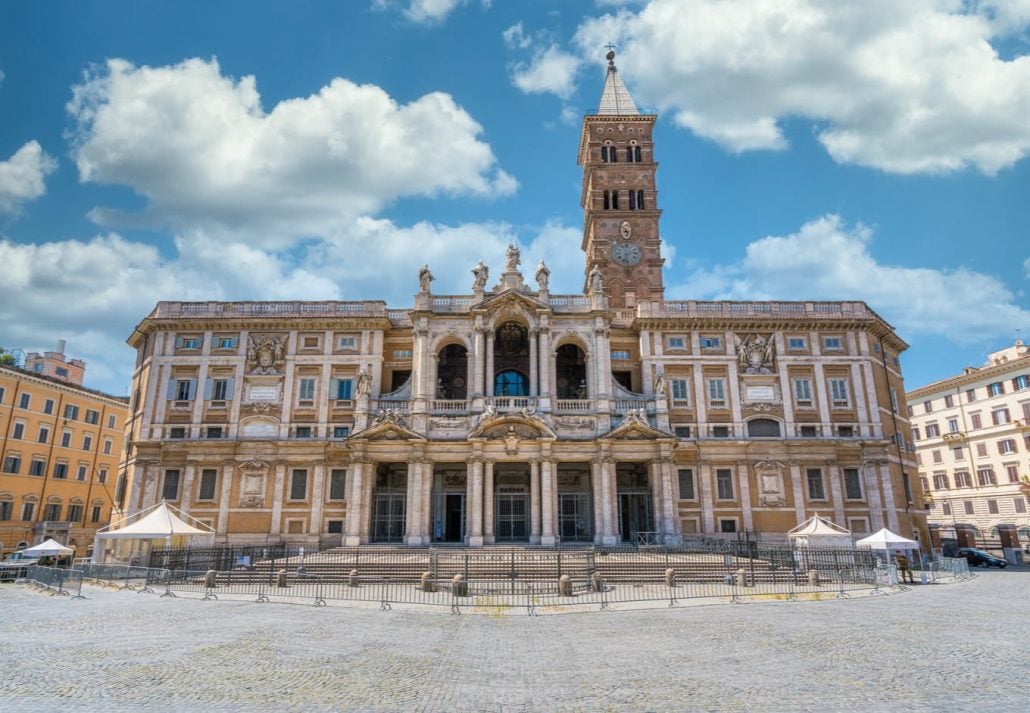 Rome Attractions - Santa Maria Maggiore, Rome, Italy.