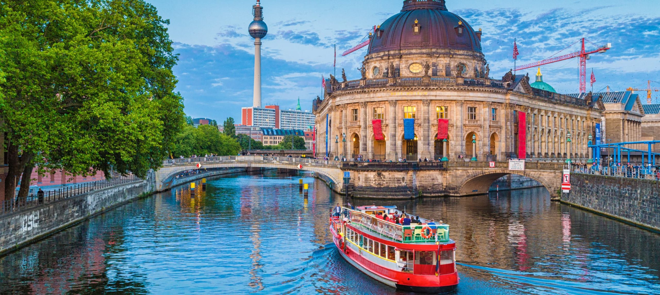 River Spree Tour in Berlin, Germany.