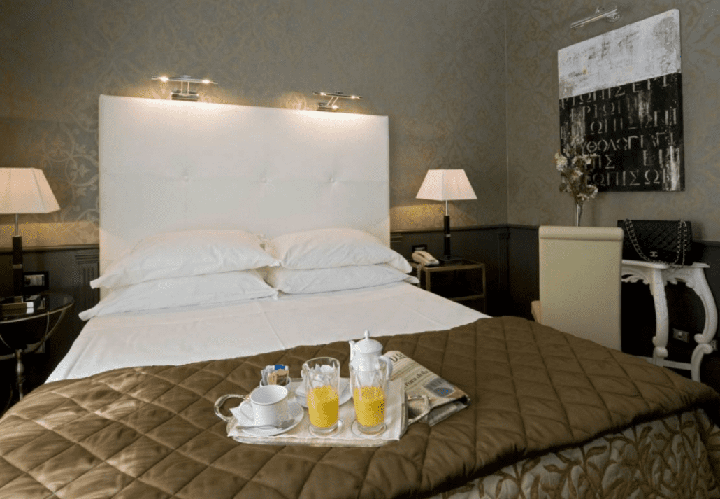 A suite in Hotel Duca D'Alba, Rome, Italy