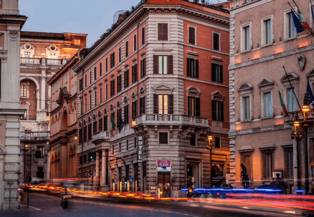 Hotel Cosmopolita, Rome, Italy.