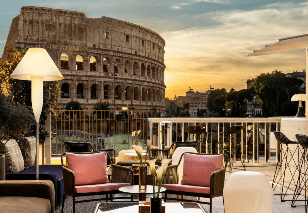 The Court Bar in Rome, Italy.