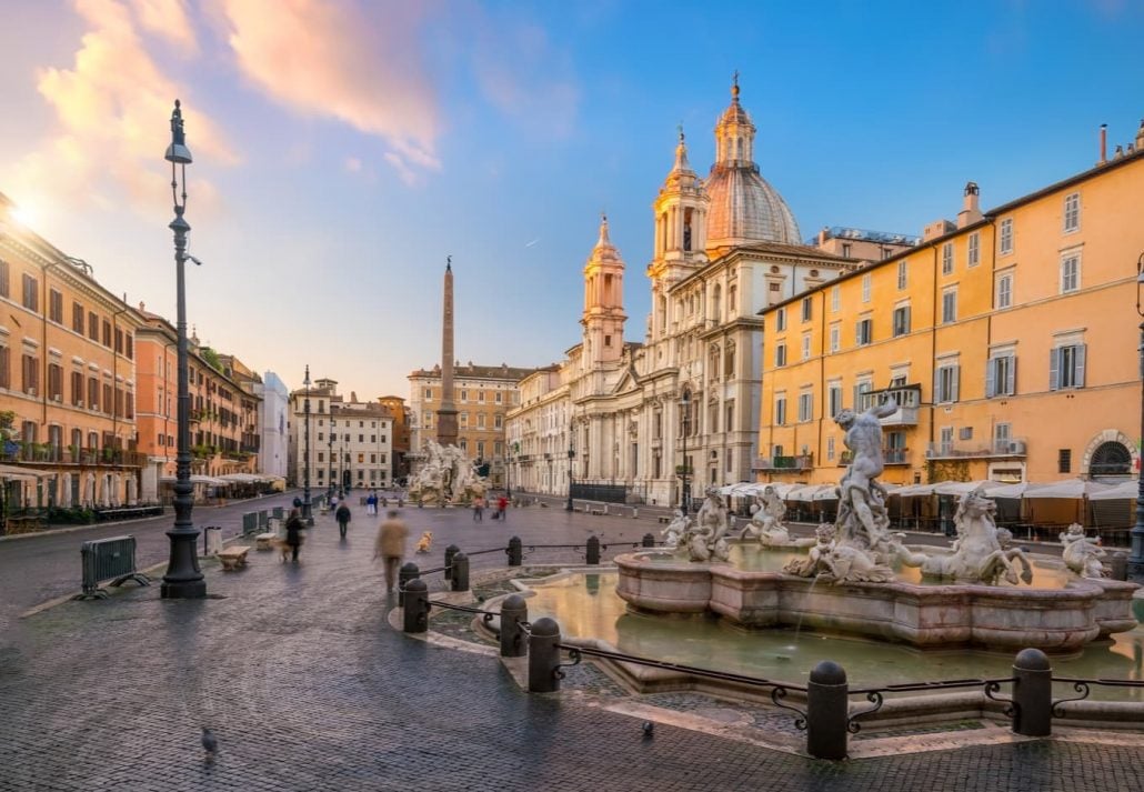 Piazza Navona, Rome, Italy.