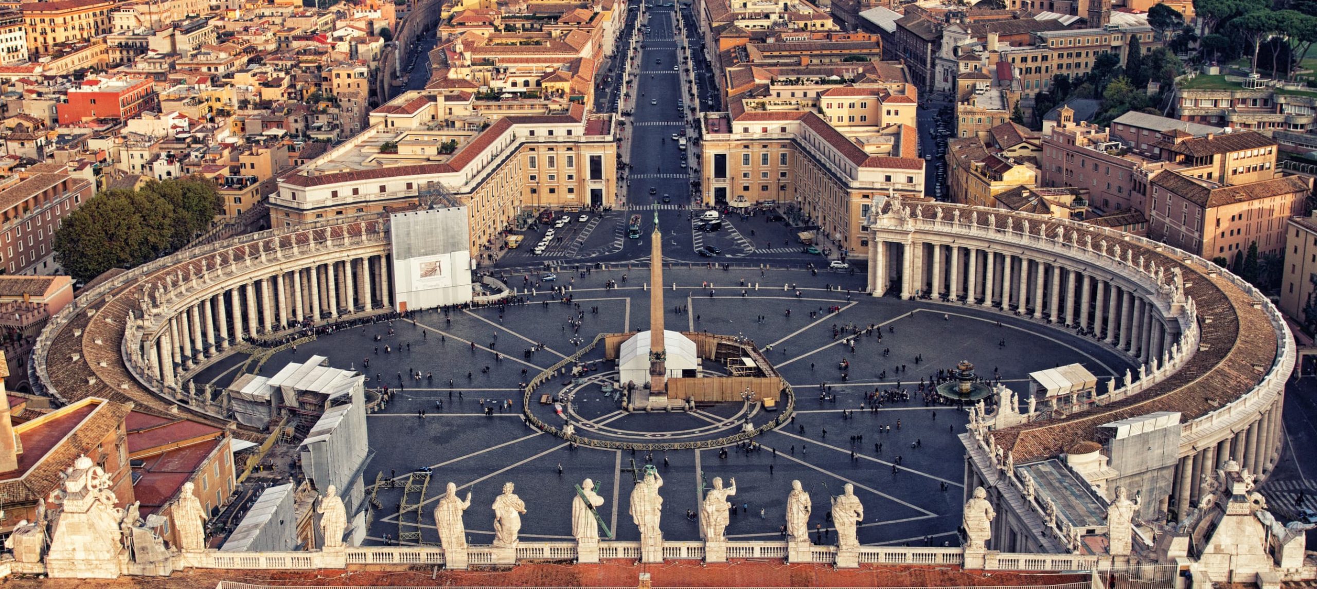 Vatican City seen from above