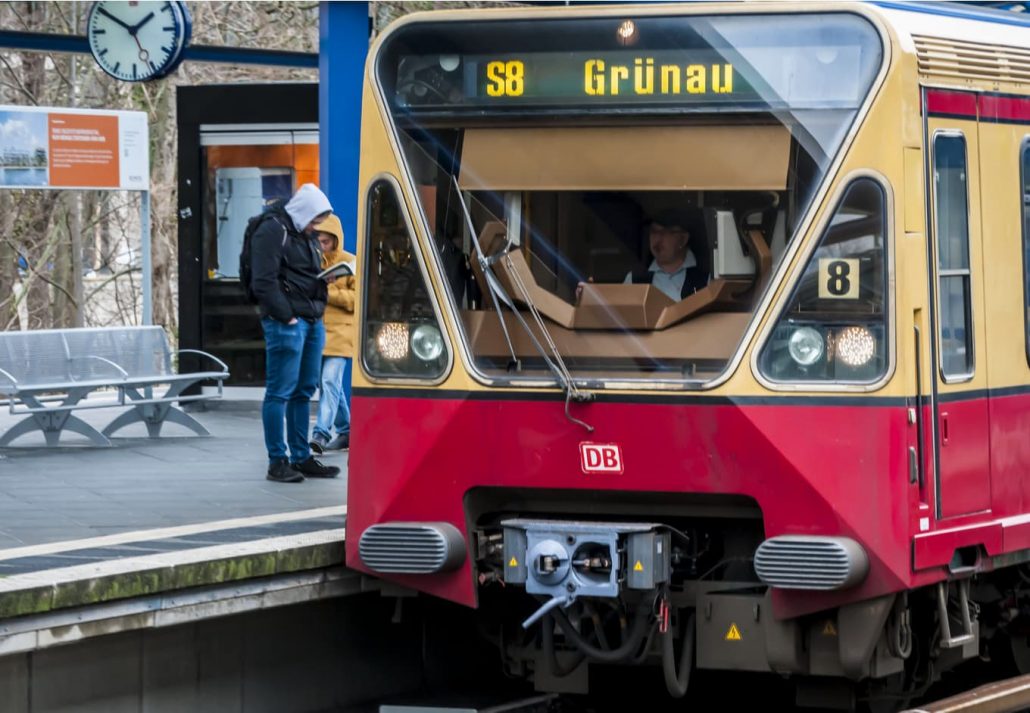 S-Bahn, Berlin, Germany.