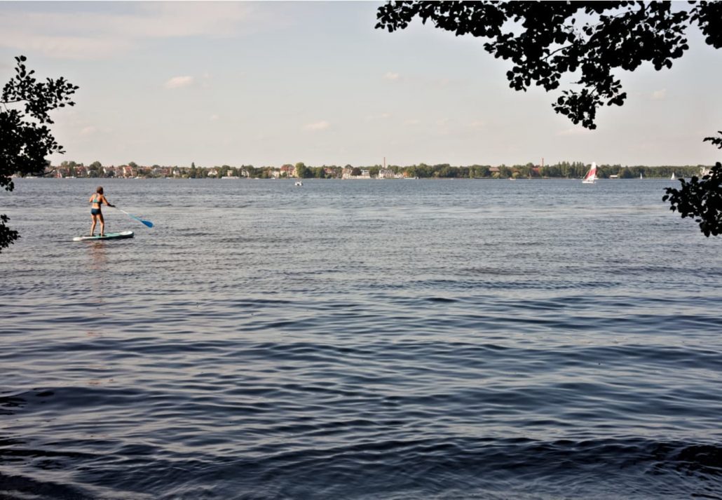 Müggelsee, Berlin's Largest Lake, Germany.