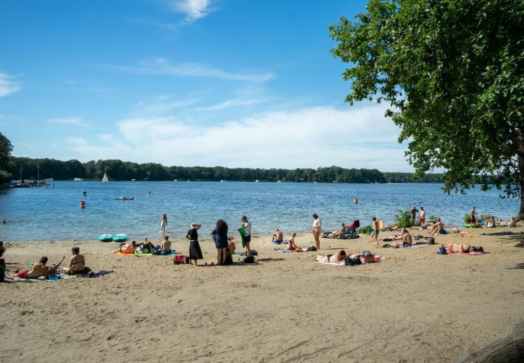 Tegeler See, Berlin, Germany.