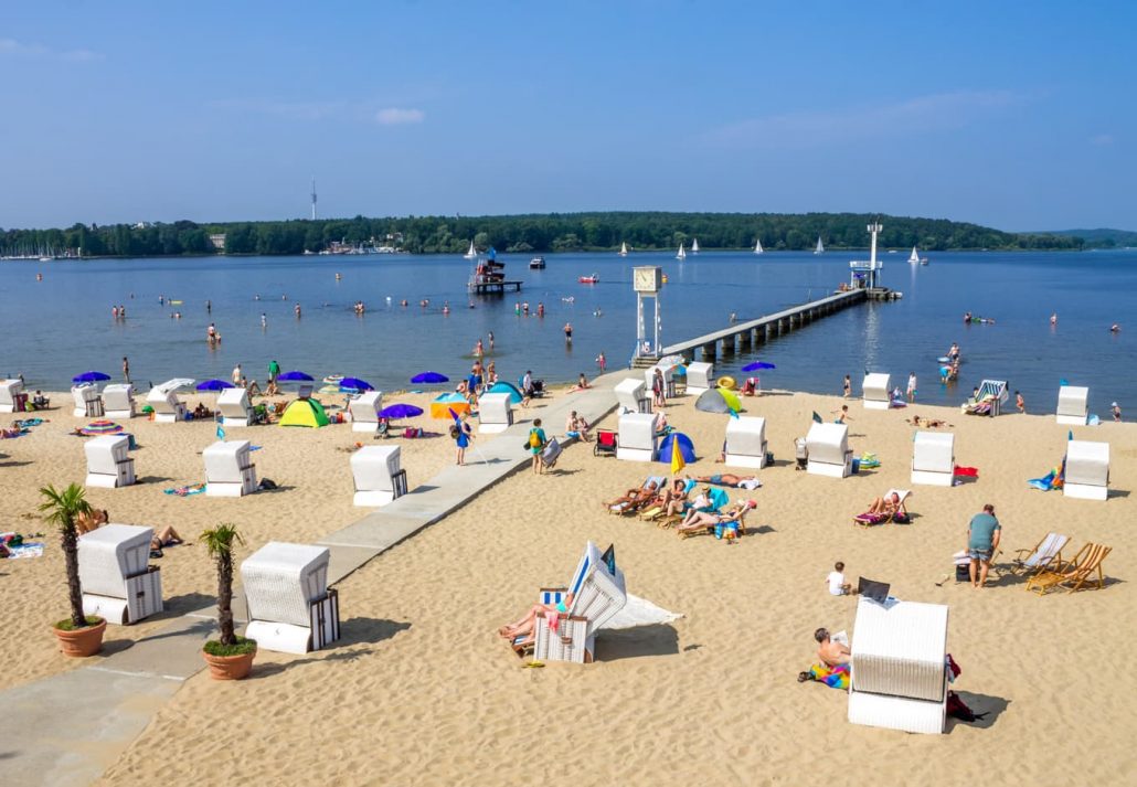 Strandbad Wannsee, Germany.