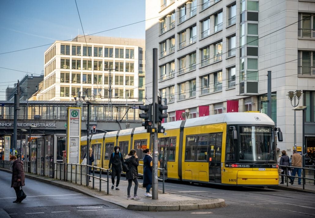  S-Bahn public transport in Berlin