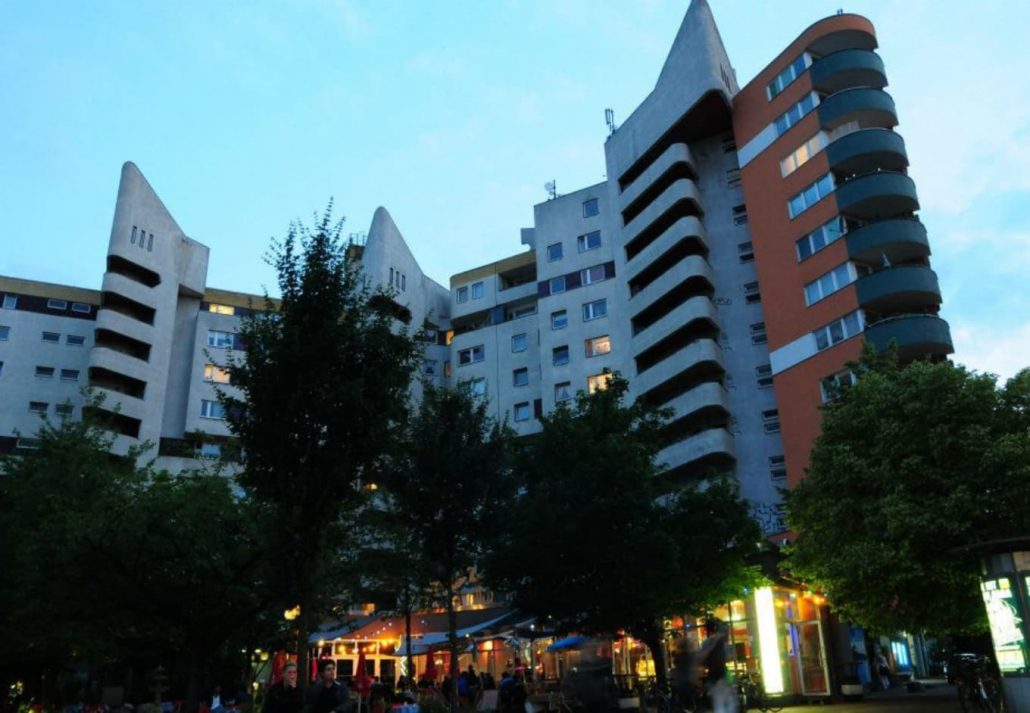 A building where Sudblock is placed in Berlin