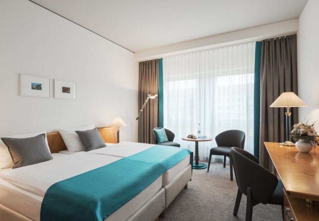 A luxury suite in Dorint Hotel Dresden