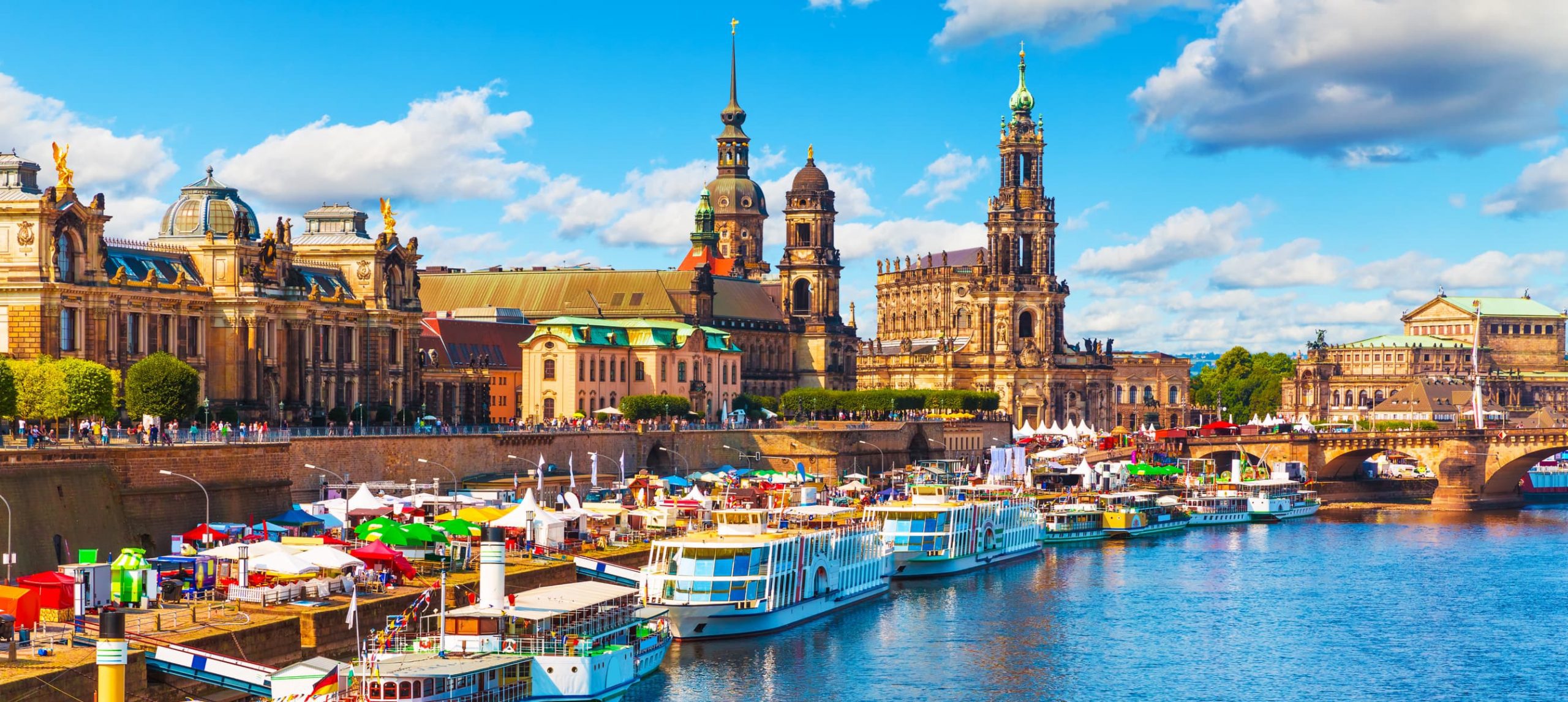 Dresden and the river Elbe