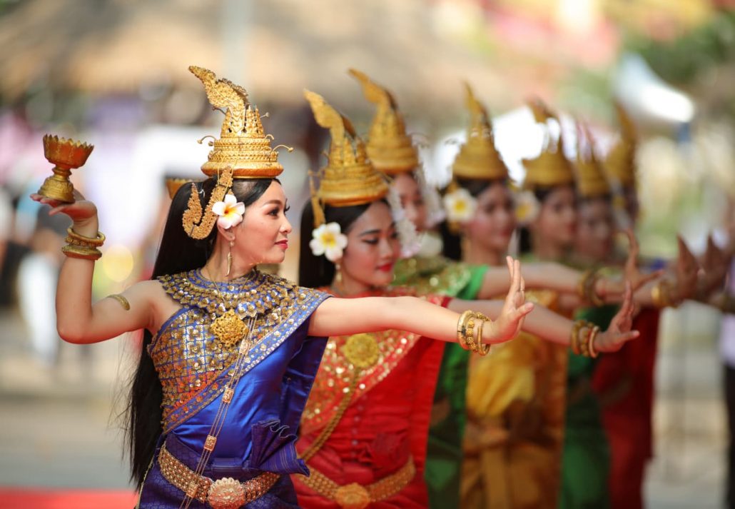 Khmer Wishing festival in Cambodia.