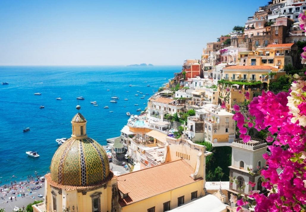 Positano, in the Amalfi Coast, Italy.