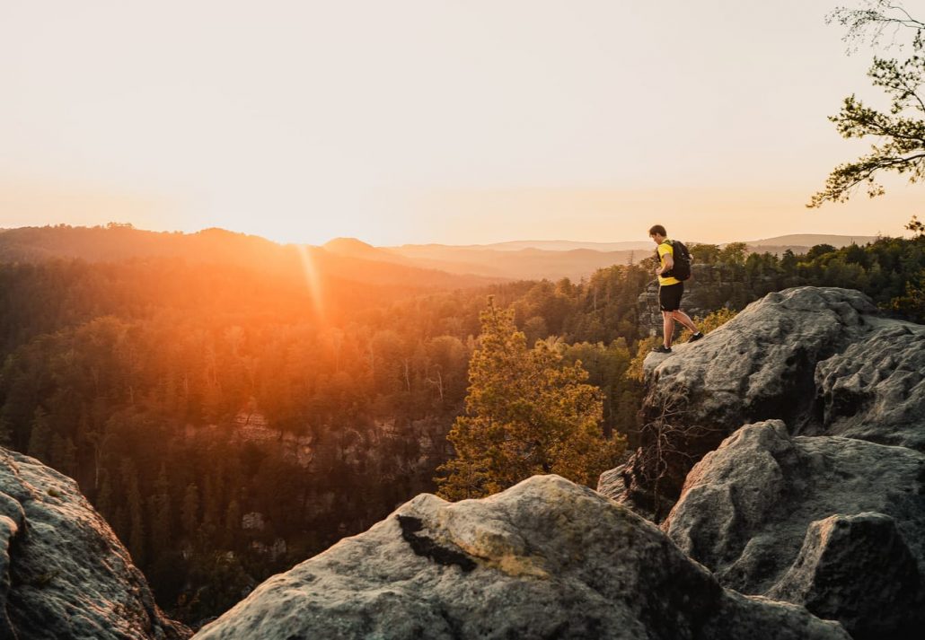 Mary's Rock, Bohemian Switzerland National Park, Czech Republic.