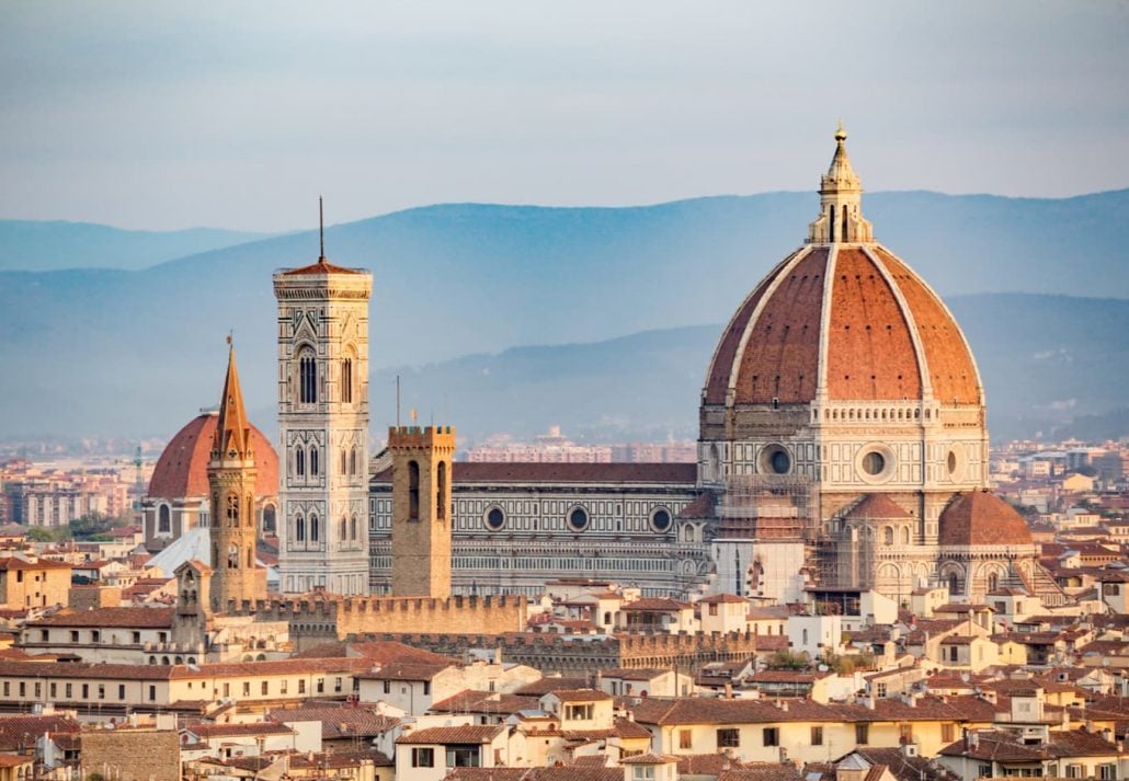  Cathedral of Santa Maria del Fiore, Florence, Italy.