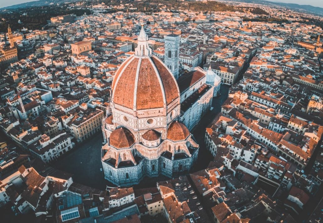  Cathedral of Santa Maria del Fiore, Florence, Italy.