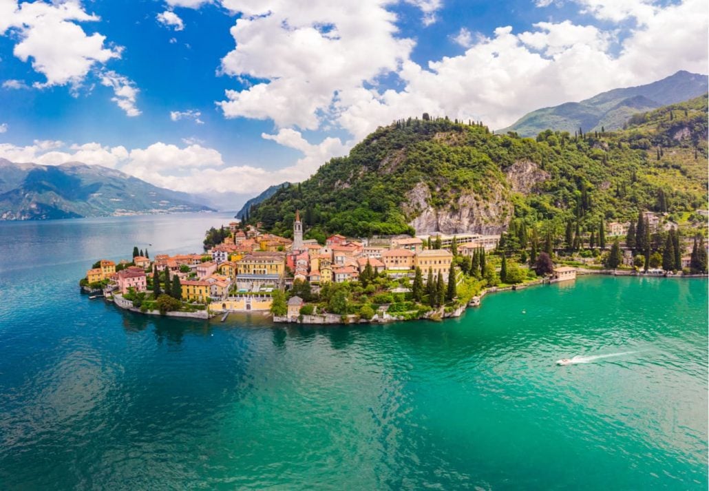 Varenna, in Lake Como, Italy.