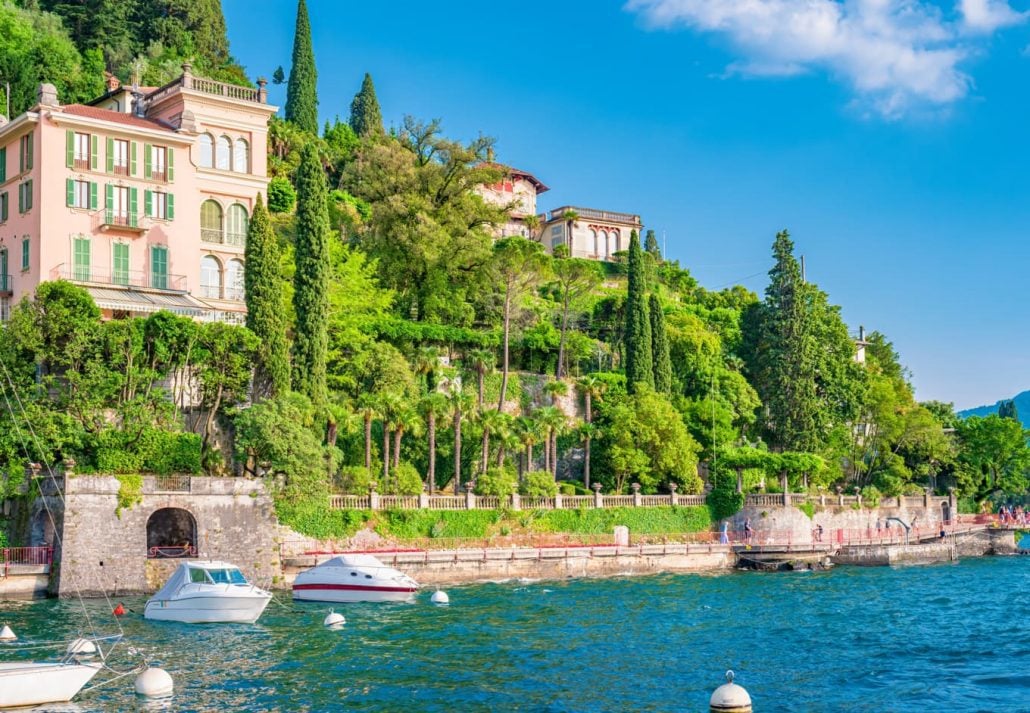 Varenna in Lake Como, Italy.