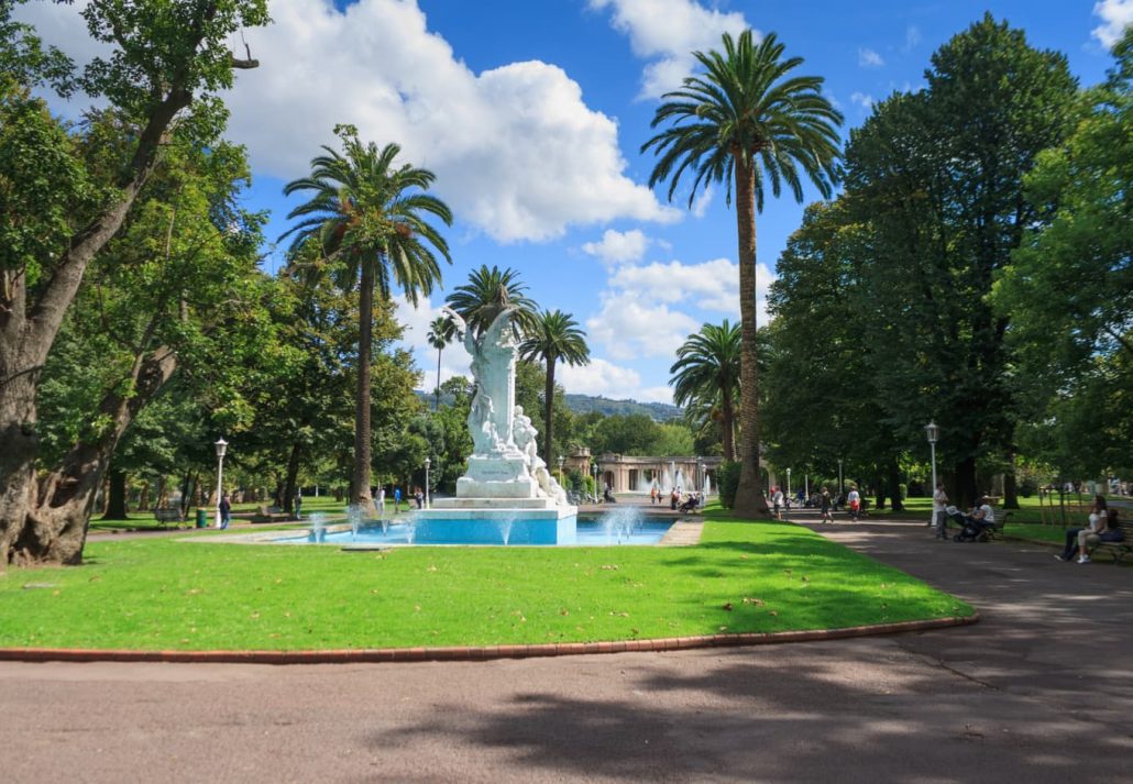 Casilda Park in Bilbao, Spain