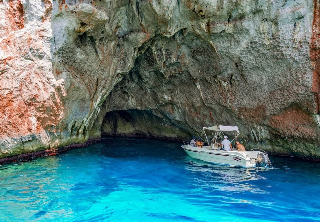 Boat tours in Capri, Italy