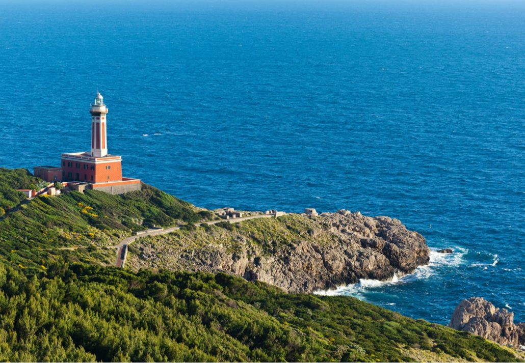 Lighthouse on the Capri island