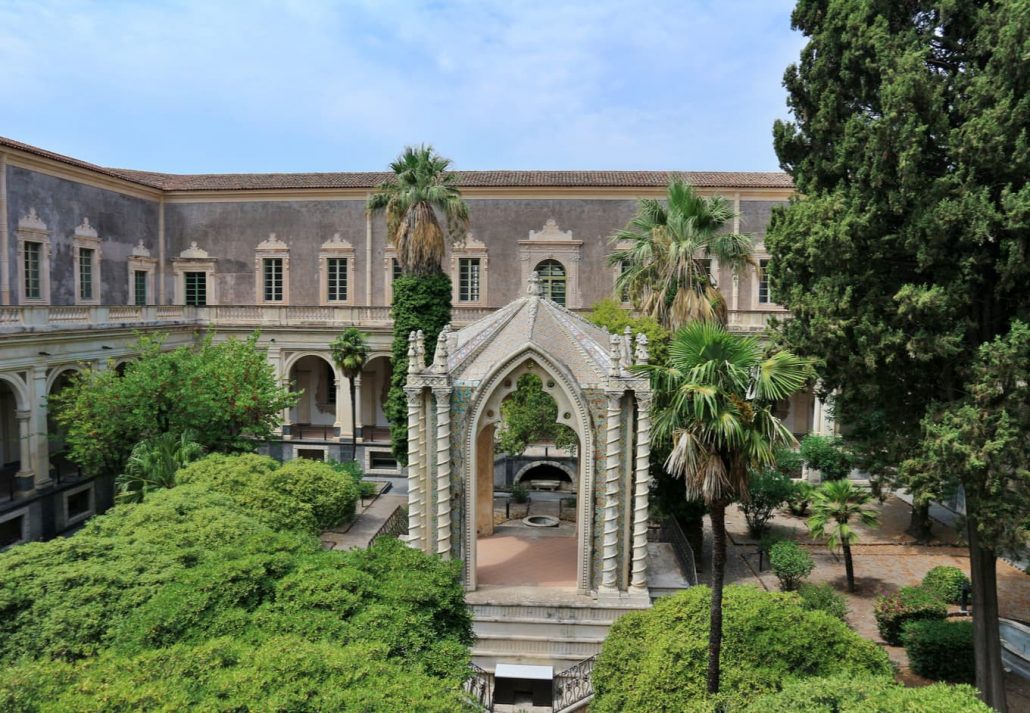 Benedictine Monastery in Catania, Italy