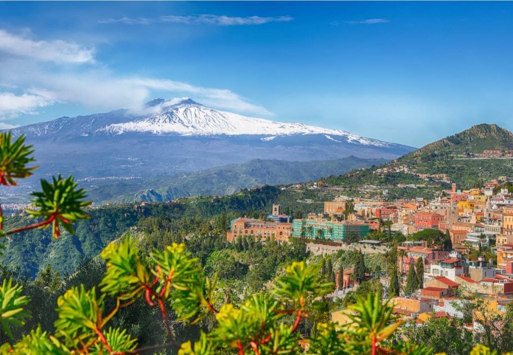 Mount Etna near Catania