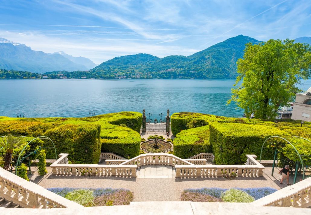 Villa Carlotta with a view of Lake Como