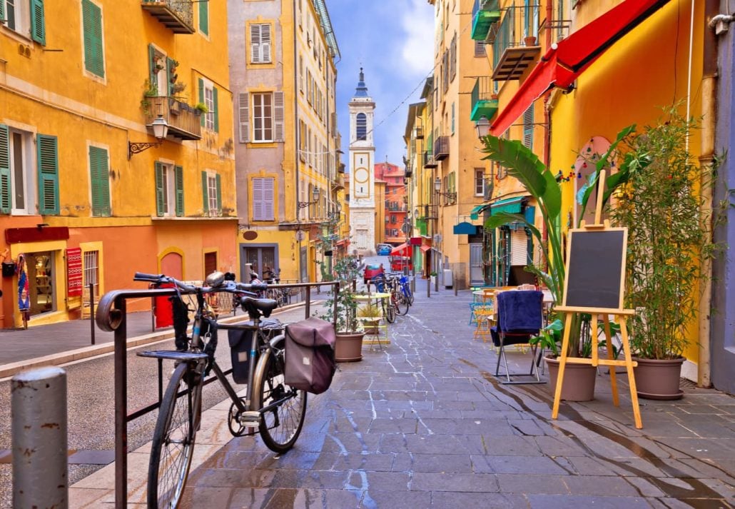 Vieille Ville (Old Town), Nice, France.