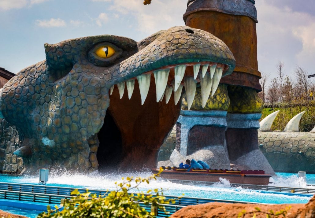 Vialand dino water slide