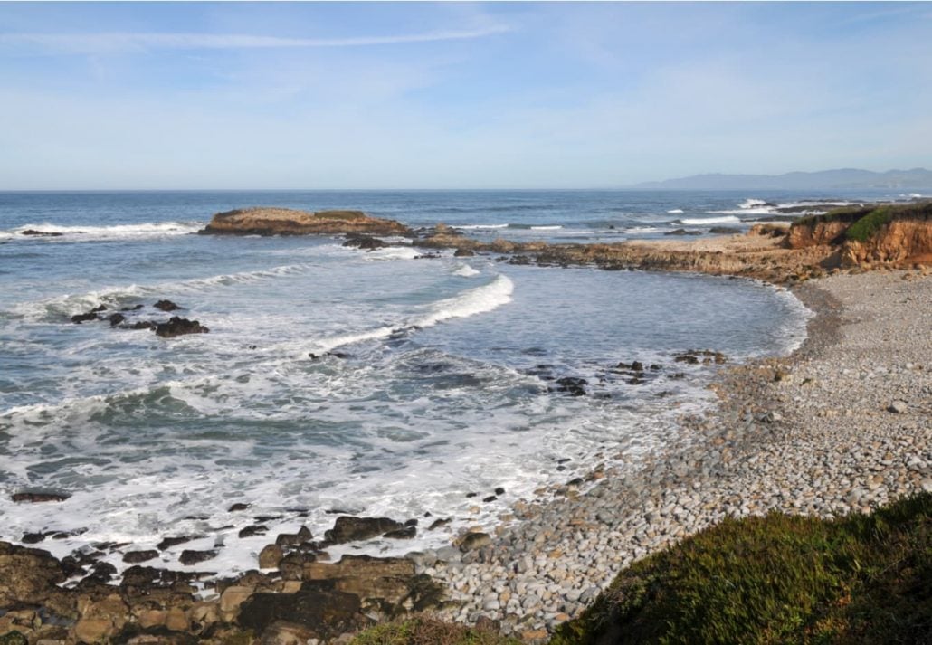 Pescadero State Beach, San Francisco, California.