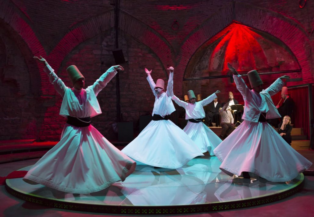 The Whirling Dervish Festival, in Konya, Turkey.