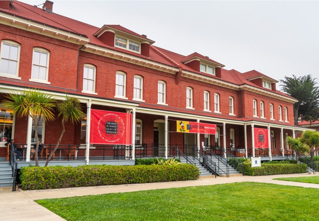 The Walt Disney Family Museum, San Francisco, California.