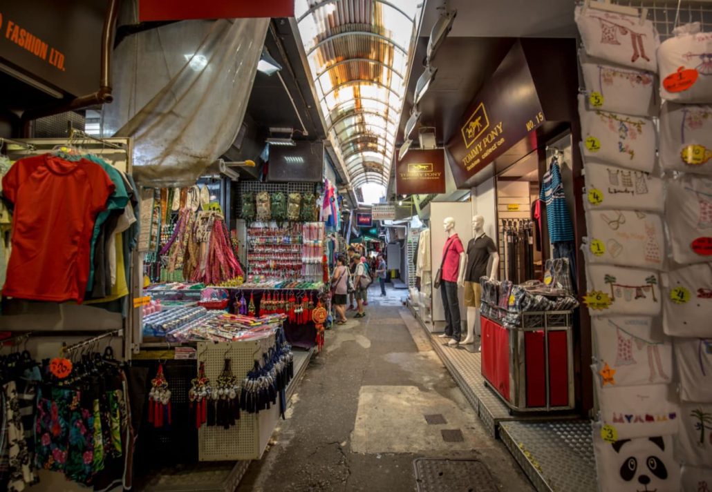 Stanley Market in Hong Kong