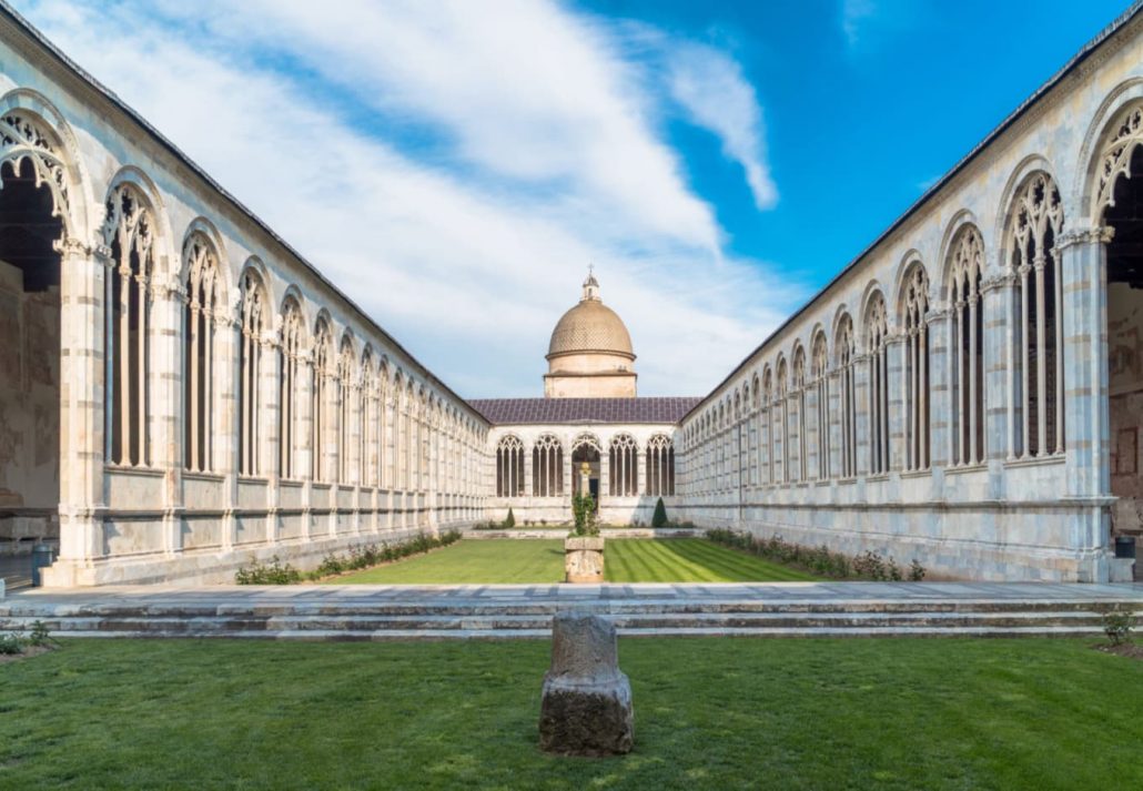 Monumental cemetery in Pisa