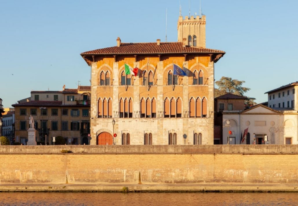 A building of the National Museum in Pisa