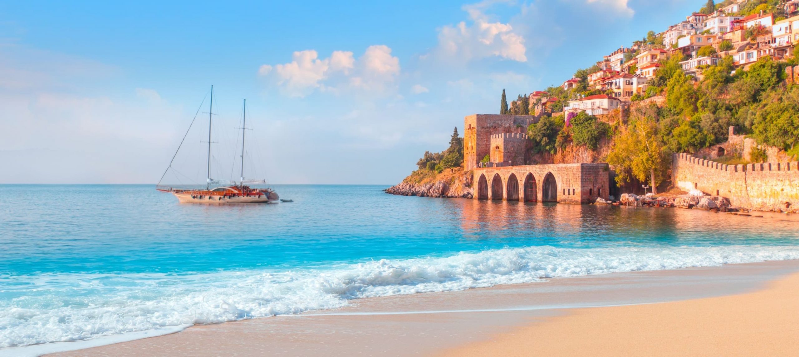 A beach in Turkey