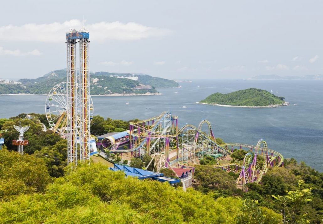 Ocean Park in Hong Kong.