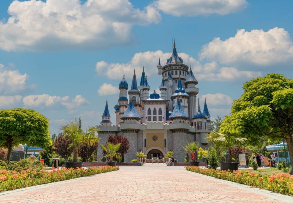 Sazova Park castle