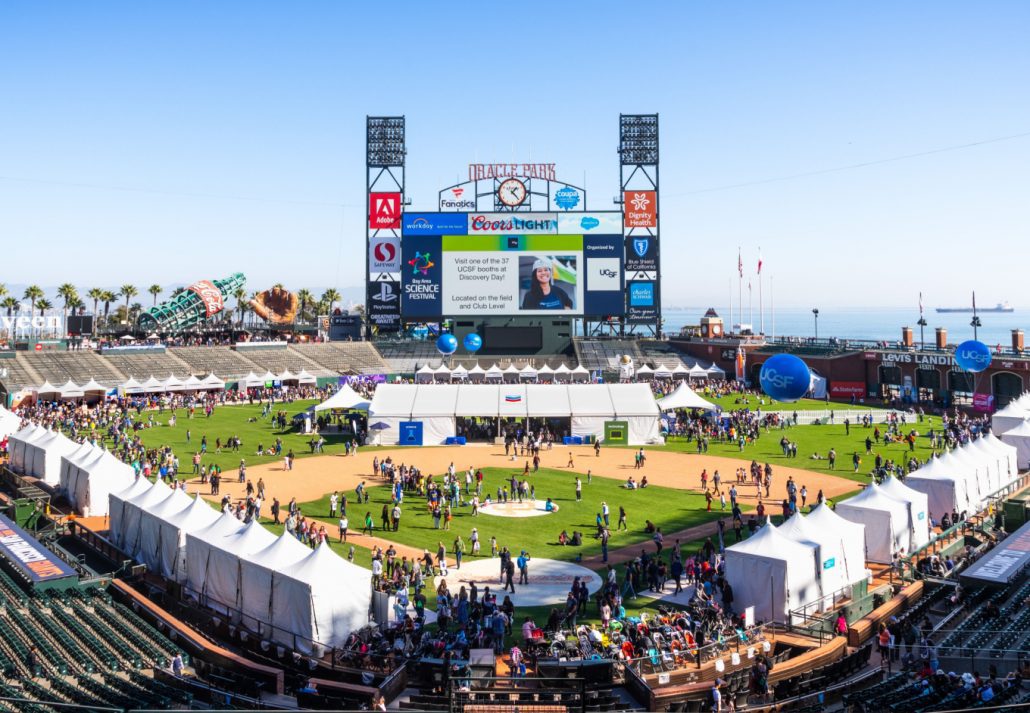 Oracle Park in San Francisco, California.