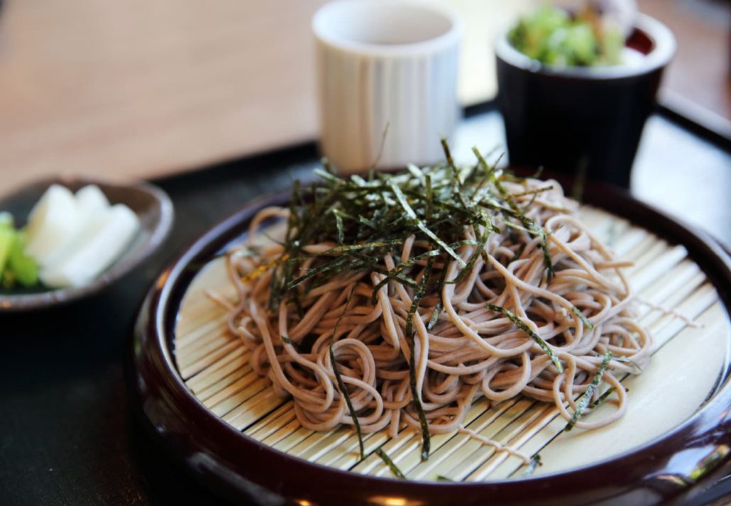 Soba noodles