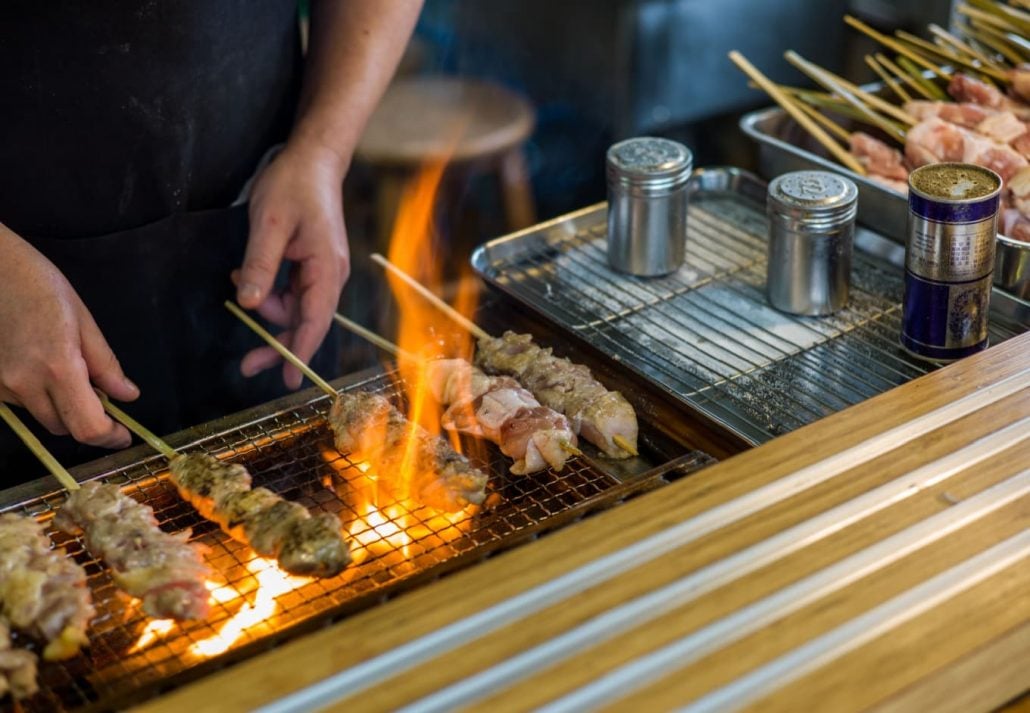 Street food in Tokyo