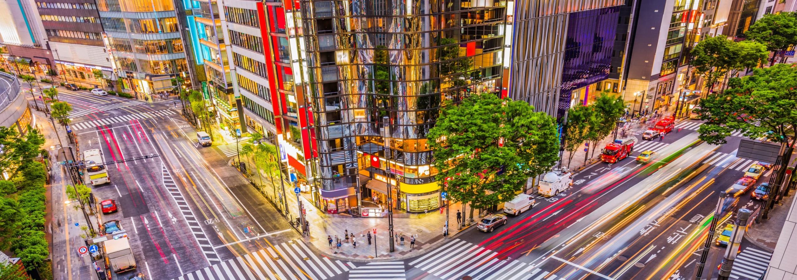 Shopping streets in Japan