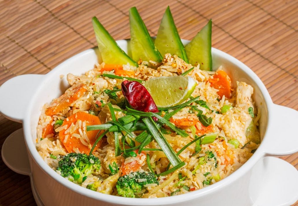 Khao Pad - Thai fried rice
