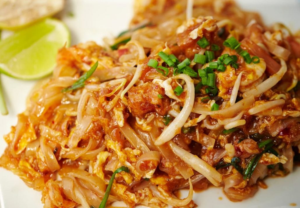 Pad Thai noodles