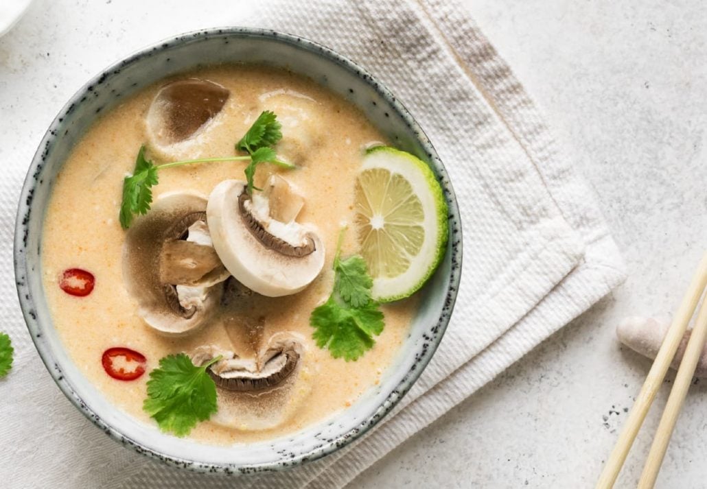 Tom Kha Gai - Thai coconut chicken soup