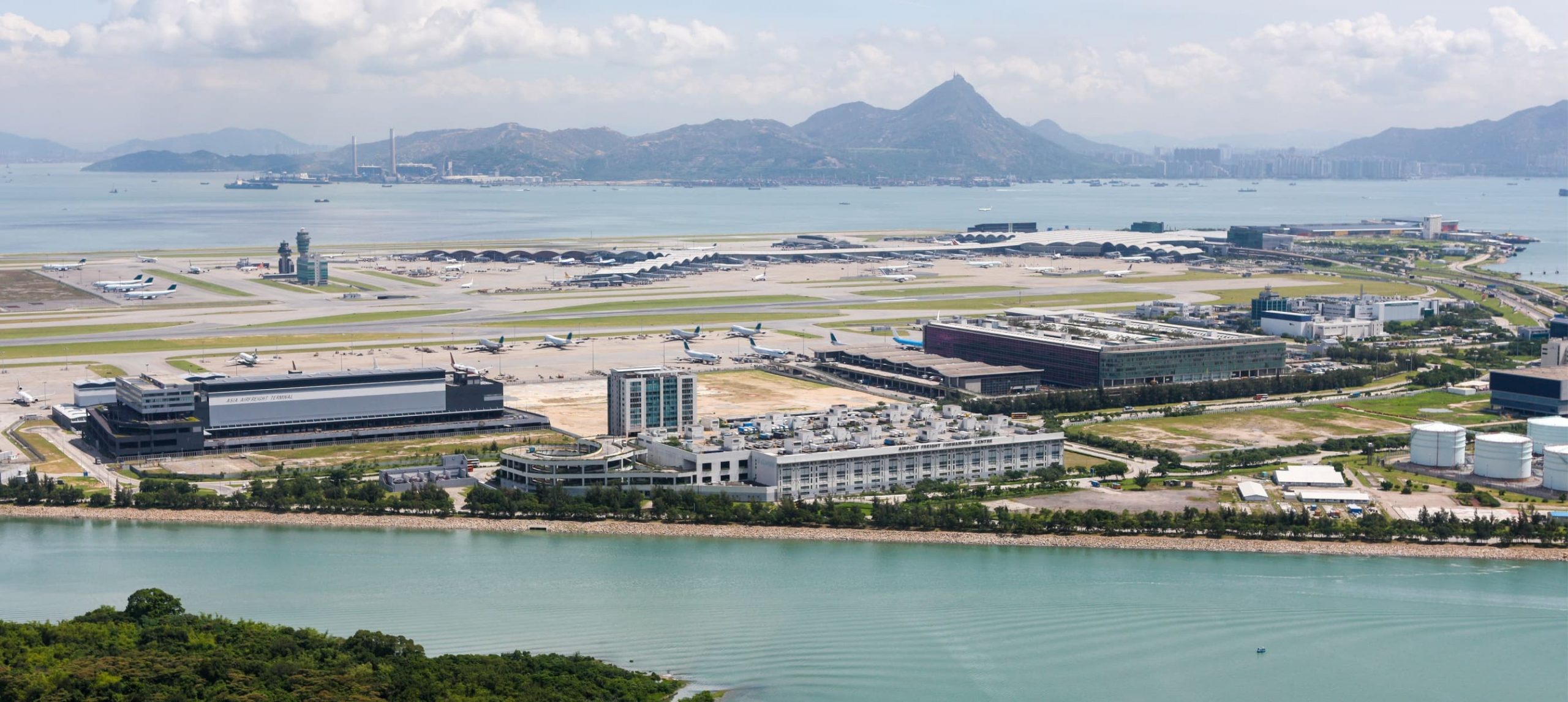 Hong Kong International Airport- Chek Lap Kok, Hong Kong.